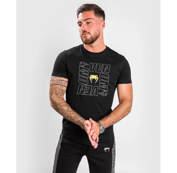 Тениска - Venum ARENA T-SHIRT - Black/Gold​