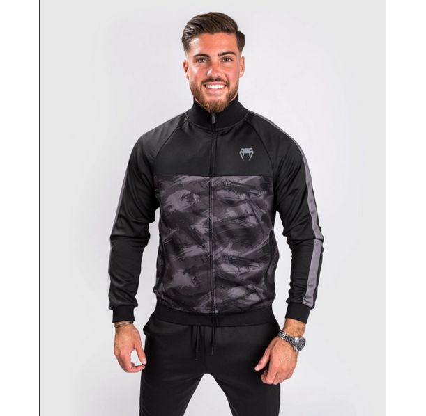 Суитшърт - VENUM CLUB EVO JACKET - BLACK/DARK CAMO​