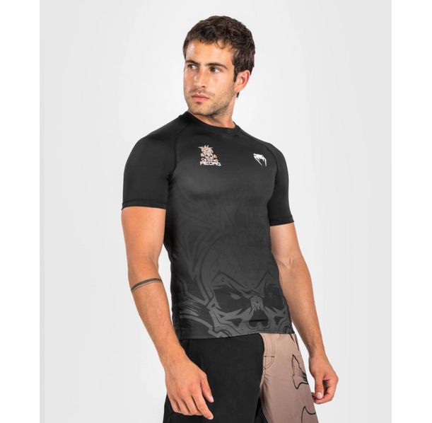 Рашгард - Venum Reorg Rashguard - Short Sleeves - Black​