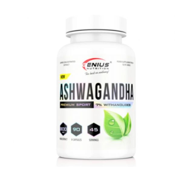 Genius Nutrition Ashwagandha - 90 caps / 45 servs