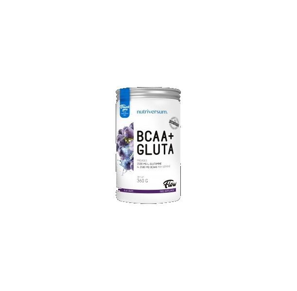 Nutriversum - BCAA + Gluta Powder | Flow / 360 gr.