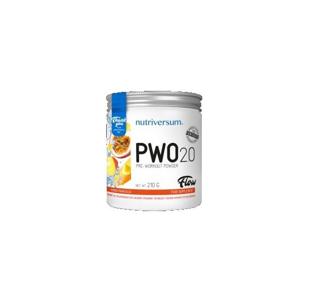 Nutriversum - PWO 2.0 Flow | Pre-Workout Powder / 210 gr.