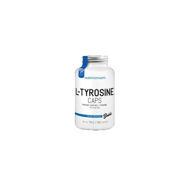 Nutriversum - L-Tyrosine Caps 550 mg / 100 caps.