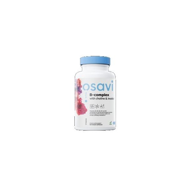 Osavi - B-Complex with Choline & Inositol / 120 капсули