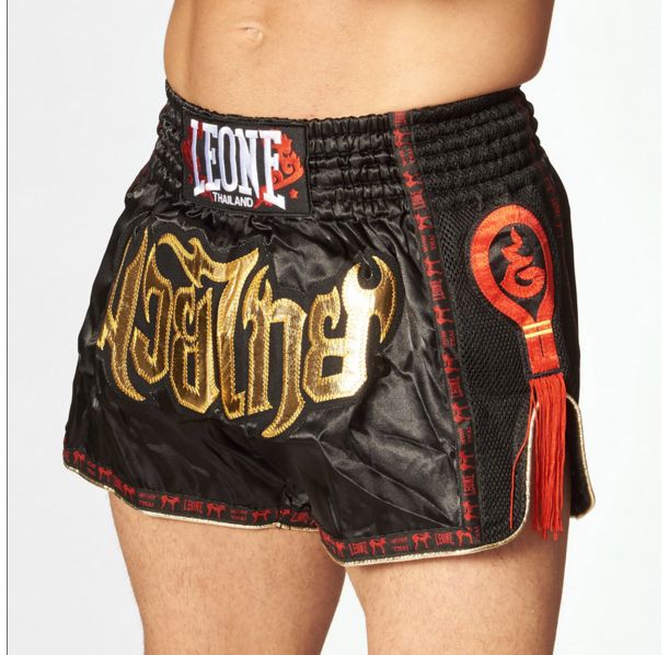 Leone - BANGKOK Thai Shorts - Back - Муай Тай Шорти - AB754