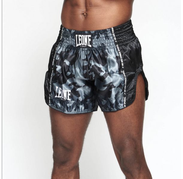 Leone - CAMO GRAY THAI SHORTS - Муай Тай Шорти - AB961