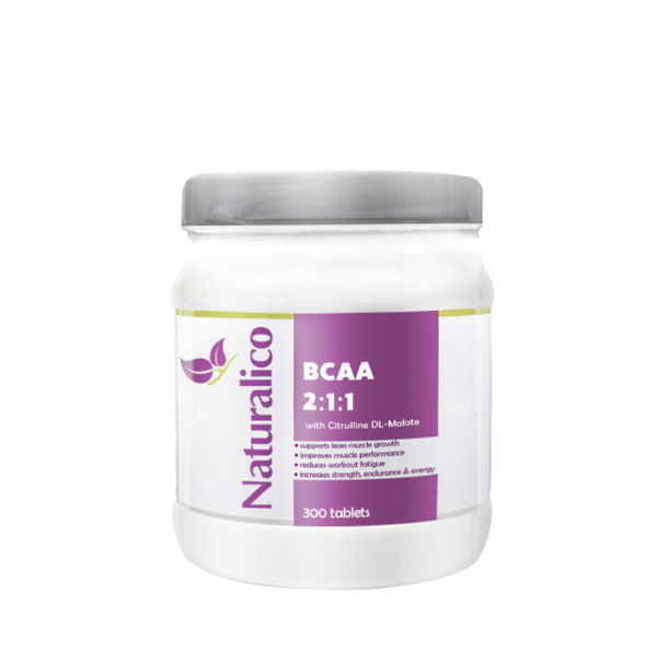NATURALICO BCAA Tabs 2:1:1 300 таблетки
