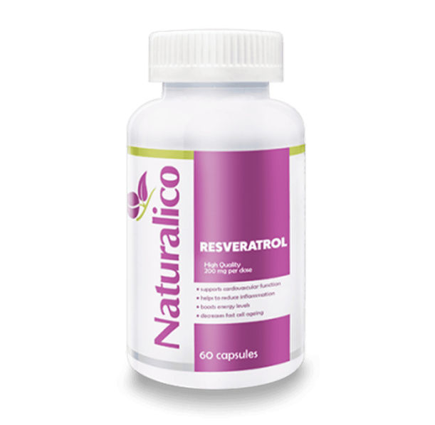 NATURALICO Resveratrol 60 капсули
