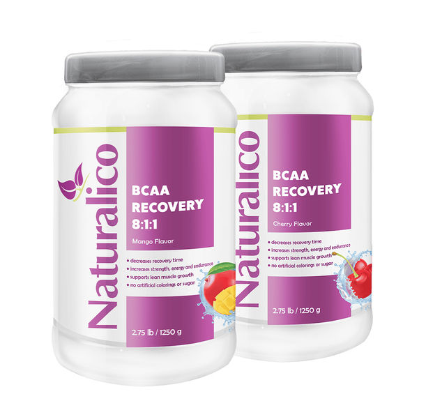 Зверска оферта 2 БРОЯ NATURALICO BCAA 8:1:1 общо 2.5 кг 