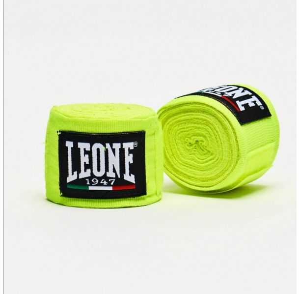 Leone - Hand Wraps 3.5 m / Neo Yellow
