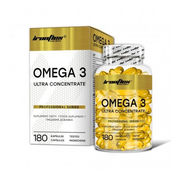 IronFlex Omega 3 Ultra 180 капсули / 180 дози​