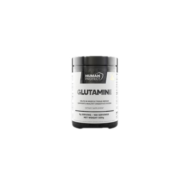 Human Protect - Glutamine Powder / 500 грама, 100 дози