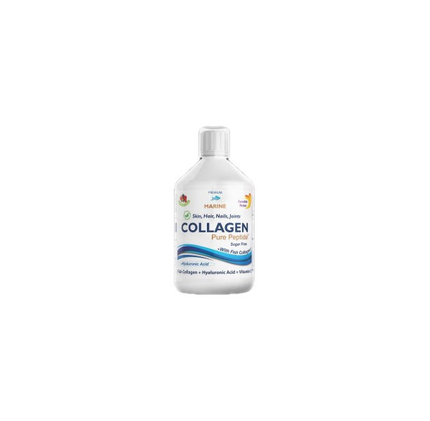 Swedish Nutra - Fish Collagen 10 000 mg | with Hyaluronic Acid + Vitamin C / 500 мл, 20 дози