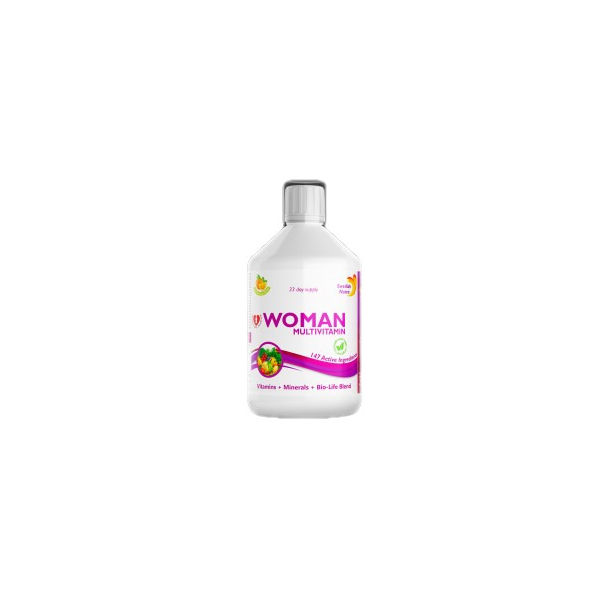 Swedish Nutra - Woman Multivitamin | Vitamins + Minerals + Bio-Life Blend / 500 мл, 33 дози