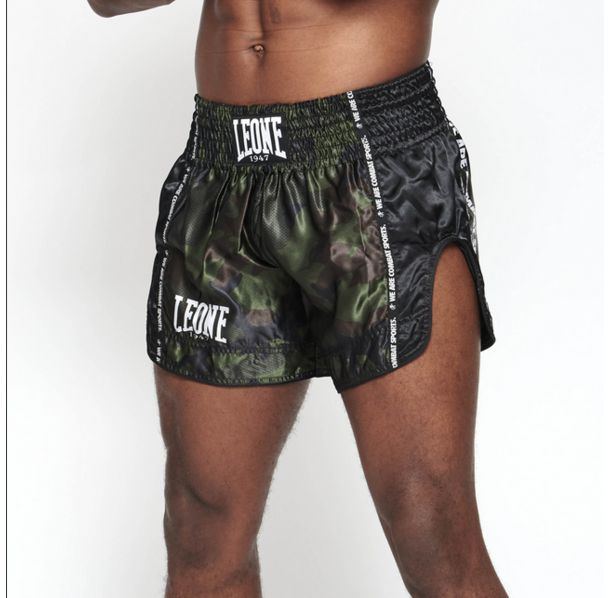 Leone - CAMO GREEN THAI SHORTS - Муай Тай Шорти - AB961