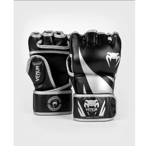 ММА ръкавици - Venum Challenger 2.0 MMA Gloves - Black/Silver​