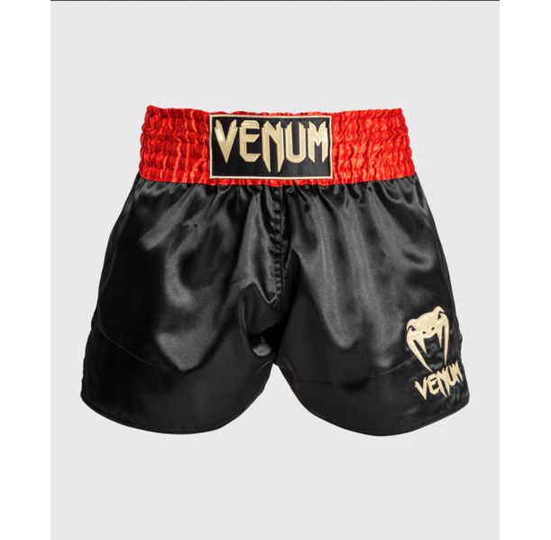 Муай Тай Шорти - Venum Classic Muay Thaï Short Red/Black/Gold​