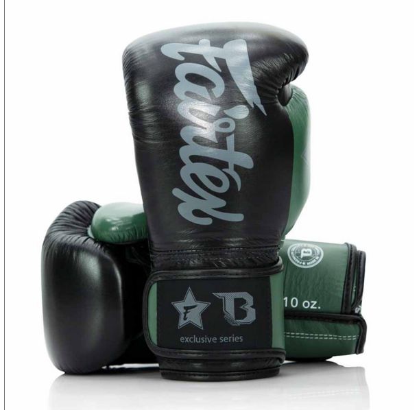 Боксови Ръкавици - Fairtex FXB-BG V2 - BK/GR/GY