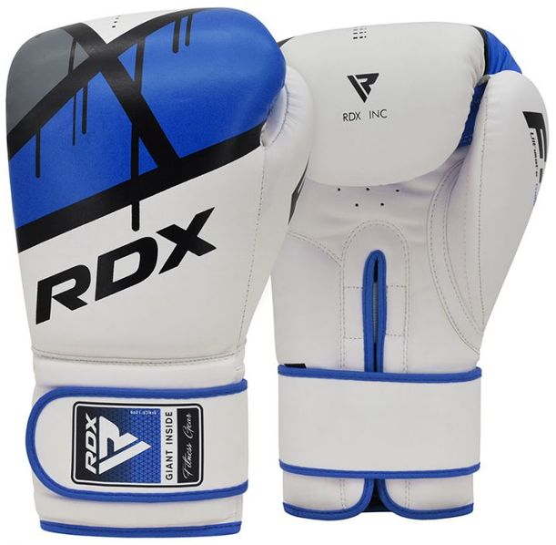 Боксови ръкавици - RDX BOXING GLOVES BGR-F7 - BLUE - BGR-F7U