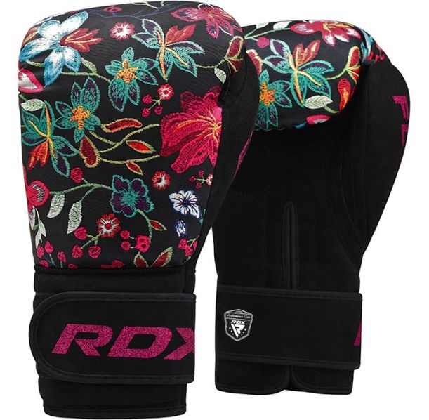 Боксови ръкавици - RDX BOXING GLOVES BGR-FL3 - BLACK - BGR-FL3