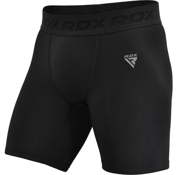 Къс клин - RDX T15 Black Compression Shorts - Black - CSL-T15B