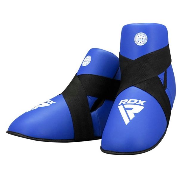 Протектори за ходило - RDX T1 WAKO Foot Protector - Blue - WFL-T1B