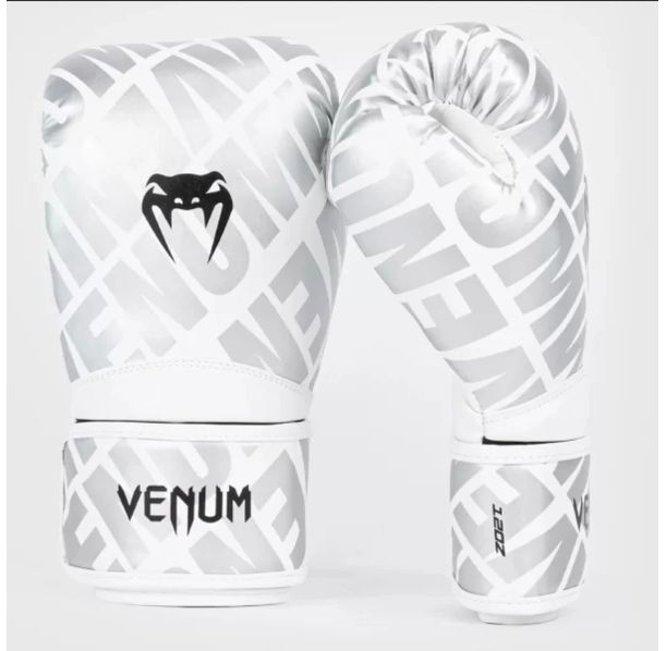 Боксови Ръкавици - Venum Contender XT 1.5 Boxing Gloves - White/Silver​