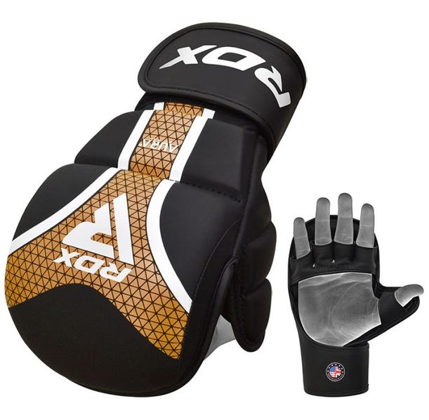 MMA ръкавици - RDX SPARRING GLOVES SHOOTER AURA PLUS T-17 / GSR-T17BGL