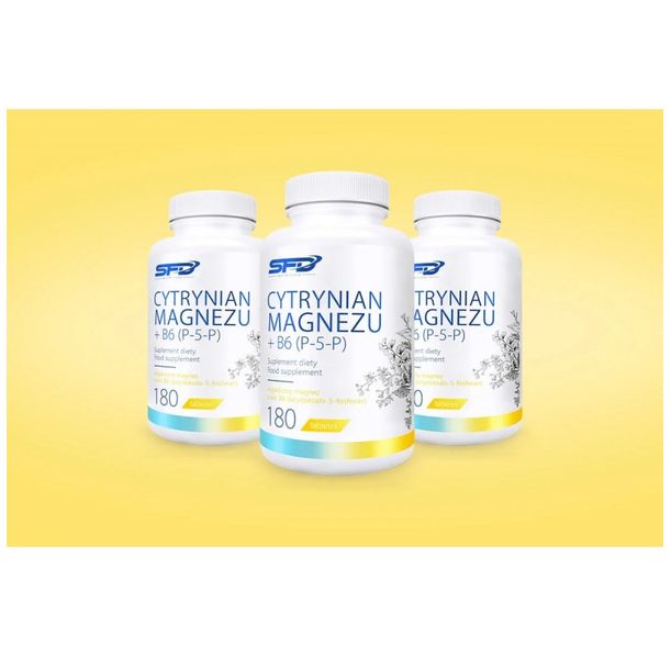 SFD Magnesium Citrate + B6 - Магнезий + Витамин B6