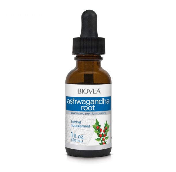 Biovea Ashwagandha Root Liquid Drops - Ашваганда на Капки