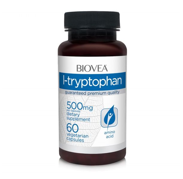 Biovea L-Tryptophan 500mg - Триптофан