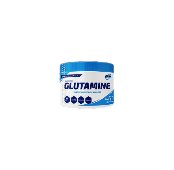 6PAK Nutrition - Glutamine Pure / 240 грама, 48 дози