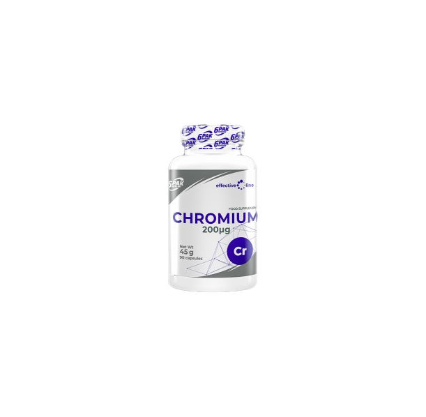 6PAK Nutrition - Chromium 200 mcg / 90 капсули, 90 дози