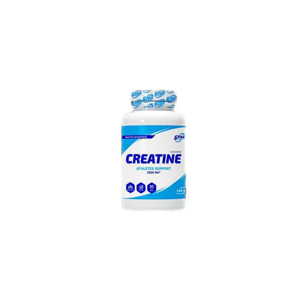 6PAK Nutrition - Creatine Monohydrate Caps / 120 капсули, 30 дози