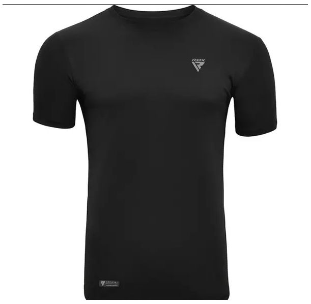 Тениска - RDX T2 BlackT-Shirt / TSM-T2B+