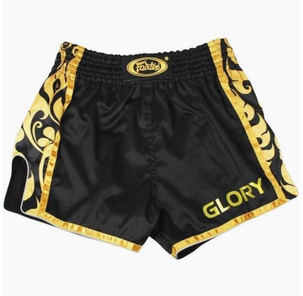 Шорти - Fairtex Muay Thai Shorts Glory BSG - Black 