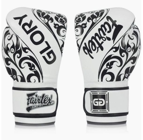 Боксови Ръкавици - Fairtex Glory BGVG2 Boxing Gloves - White​