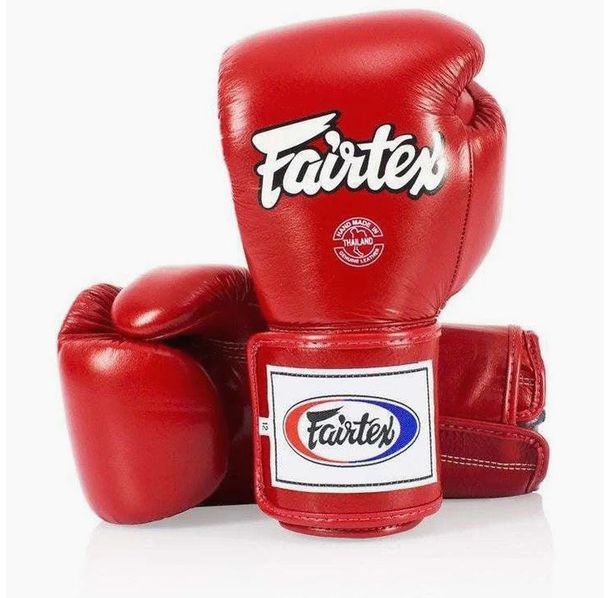 Боксови Ръкавици - Fairtex BGV5 Thai boxing gloves Super Sparring - Red