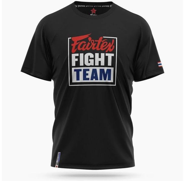 Тениска - Fairtex T-shirt Fight Team TST51 - Black​