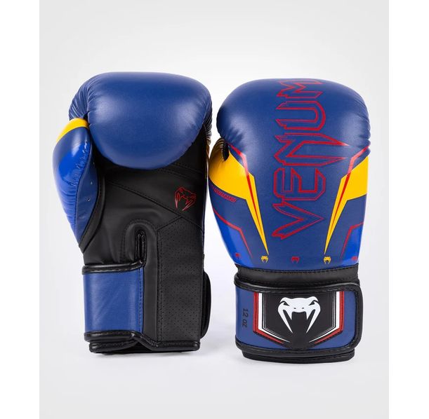 Боксови Ръкавици - Venum Elite Evo Boxing Gloves - Blue/Yellow​