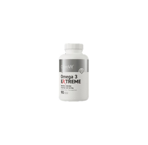 OstroVit - Omega 3 Extreme | 75% EPA + DHA / 90 Гел капсули, 90 дози