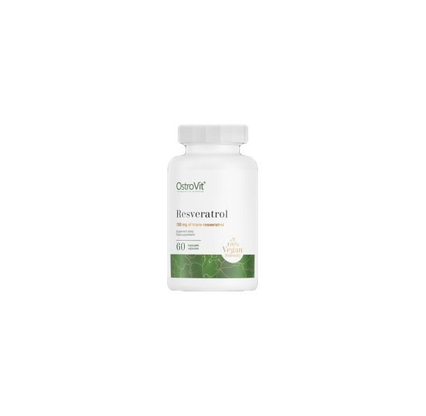OstroVit - Resveratrol 150 mg / Vege / 60 капсули, 60 дози