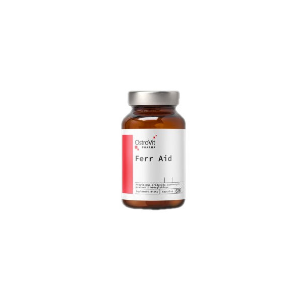 OstroVit - Ferr Aid / Iron Complex / 60 капсули, 60 дози
