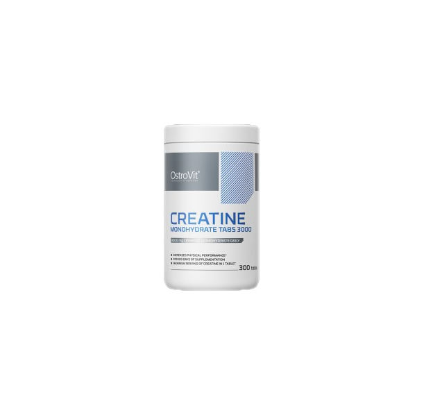 OstroVit - Creatine Monohydrate Tabs 3000 / 300 Таблетки, 100 дози