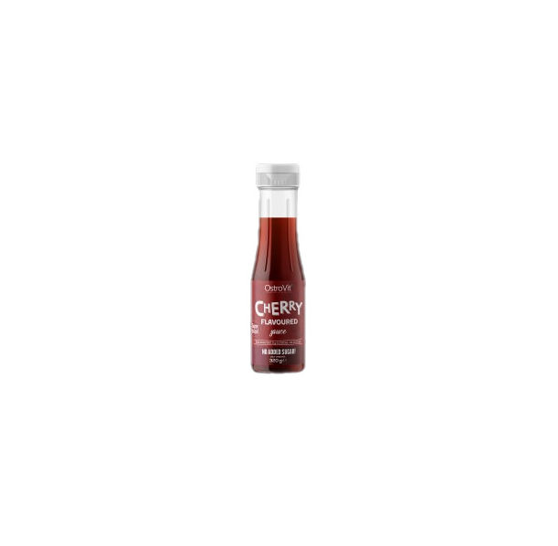 OstroVit - Cherry Flavored Sauce | Vegan Friendly - Zero Calorie / 320 мл