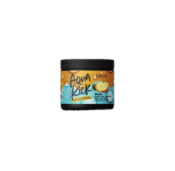 OstroVit - Aqua Kick / Advanced Hydration with Biotin, Zinc, Selenium / 300 грама, 30 дози