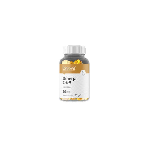 OstroVit - Omega 3-6-9 / 90 Гел капсули, 90 дози