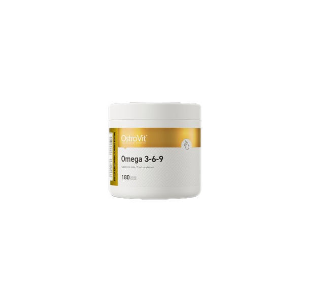 OstroVit - Omega 3-6-9 / 180 Гел капсули, 180 дози