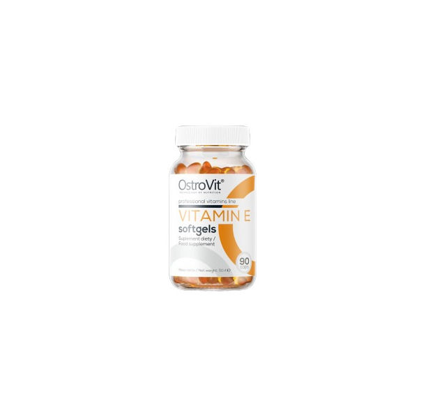 OstroVit - Vitamin E 400 IU / 90 Гел капсули, 90 дози