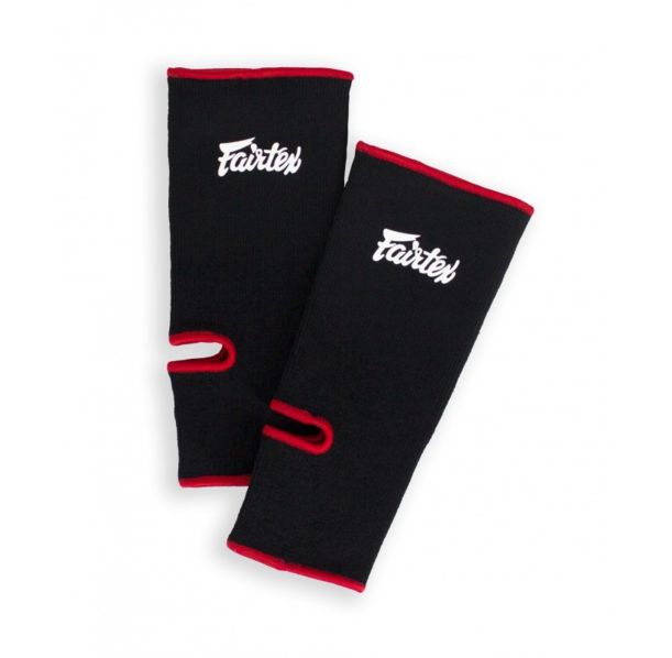 Наглезенки - Fairtex - Ankle Support AS1 - Black/Red